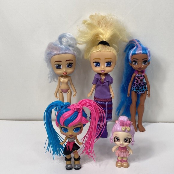 Lot of Various Dolls Kindi Pirouetta Curligirls Boxy Girls cave Club Poseable - Picture 3 of 16